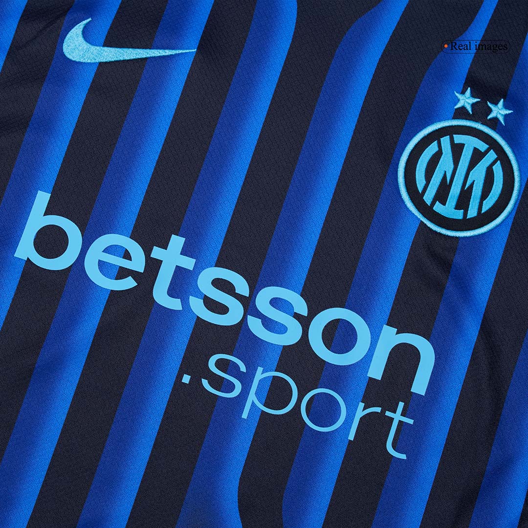 THURAM #9 Inter Milan Home Soccer Jersey 2025/26 Blue&Black