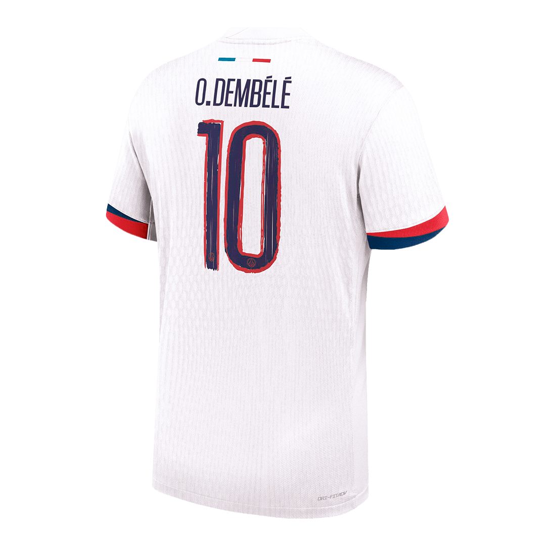 PSG O.DEMBÉLÉ #10 Away Soccer Jersey Authentic 2024/25 - UCL Edition