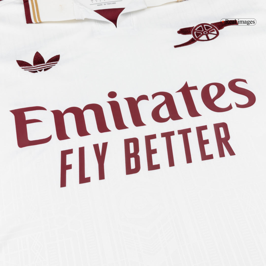 HAVERTZ #29 Arsenal Third Away Soccer Jersey 2025/26  White