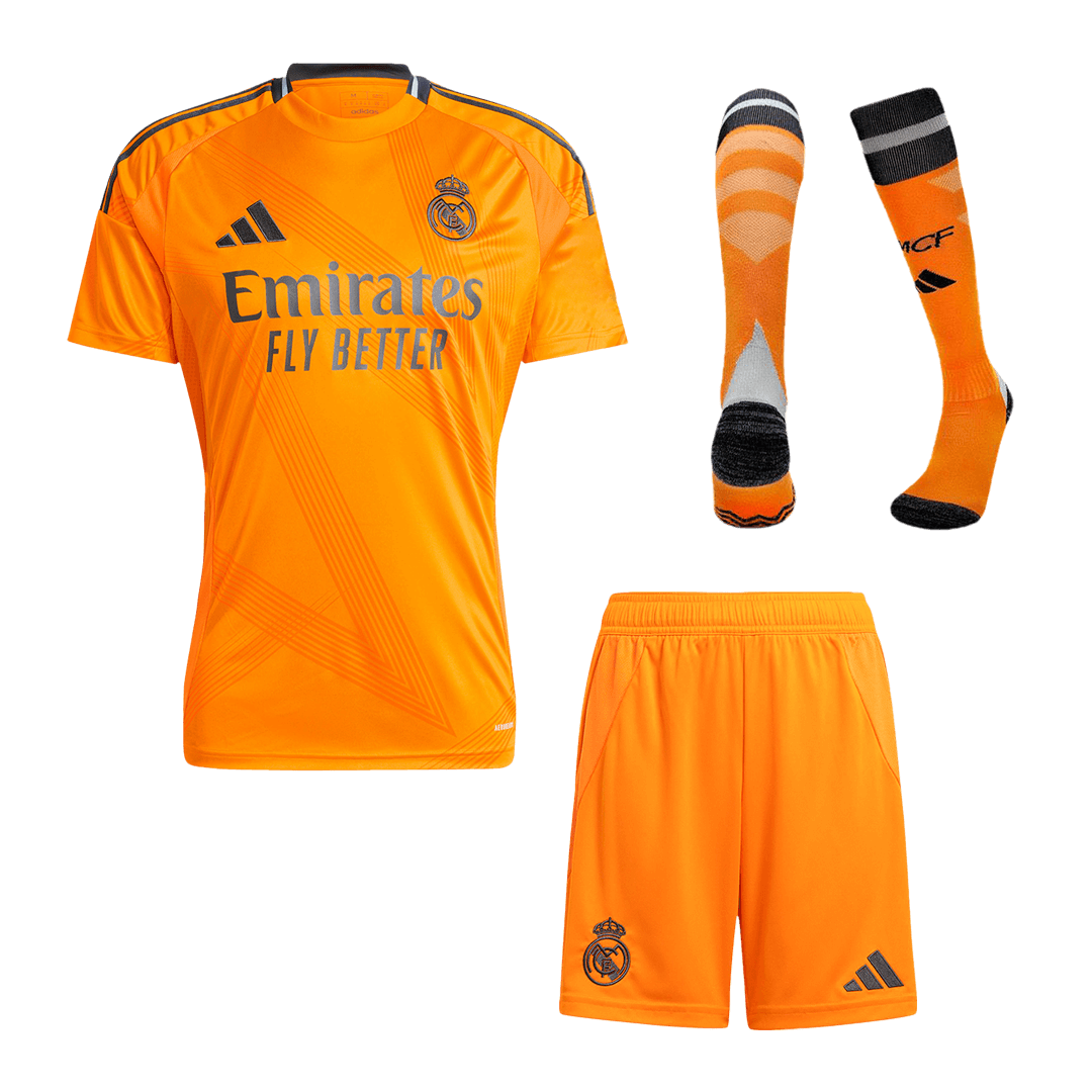 Maillot extérieur Real Madrid 2024/25 (maillot, short, chaussettes)