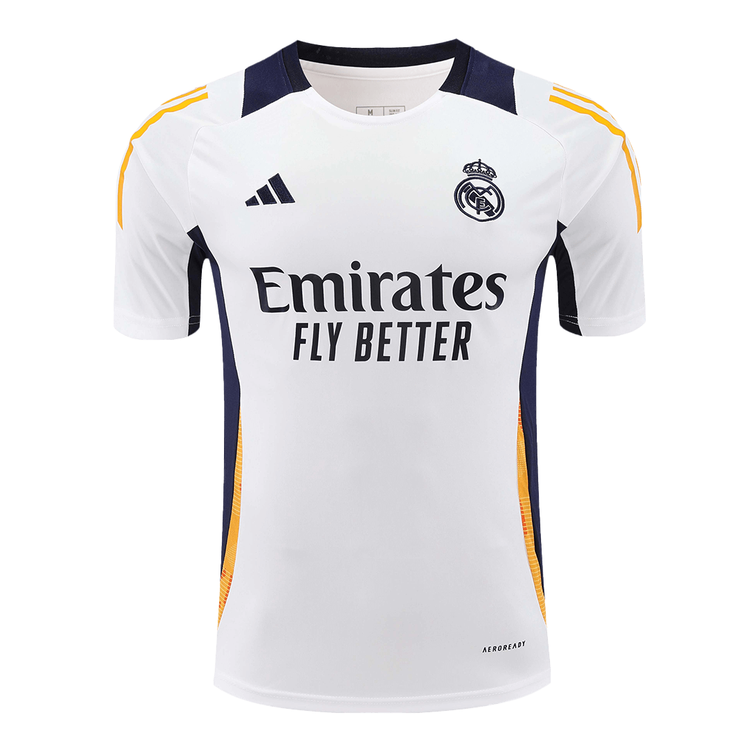 Real Madrid Pre-Match Training Soccer Jersey 2024/25 - White