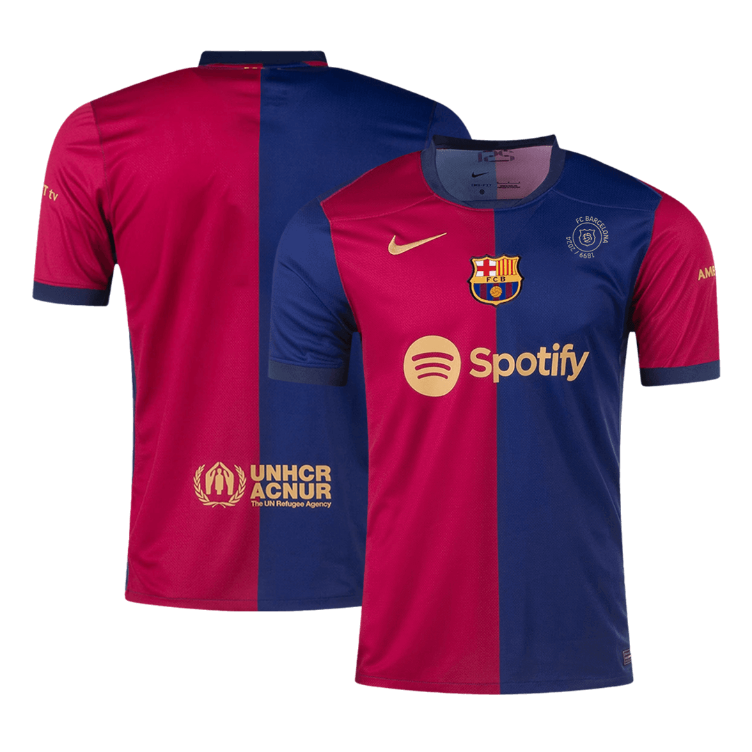 Barcelona Home Jersey 2024/25 - 125th Anniversary