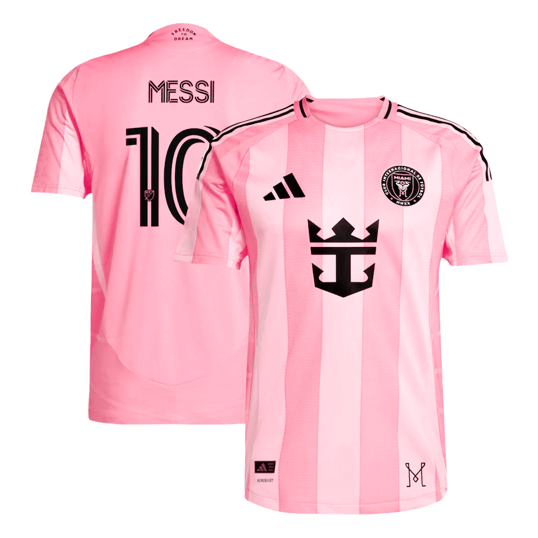 Maillot de football Inter Miami CF Messi #10 domicile authentique 2025