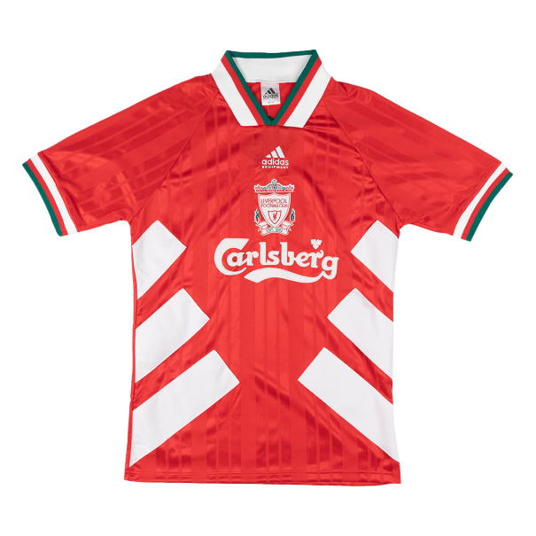 Retro 93/95 Liverpool Home Soccer Jersey Red
