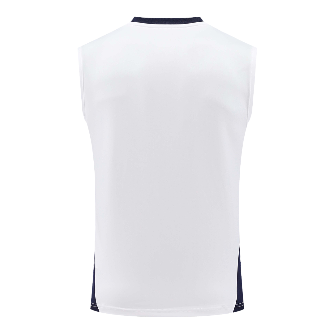 Real Madrid Pre-Match Sleeveless Soccer Jersey 2024/25