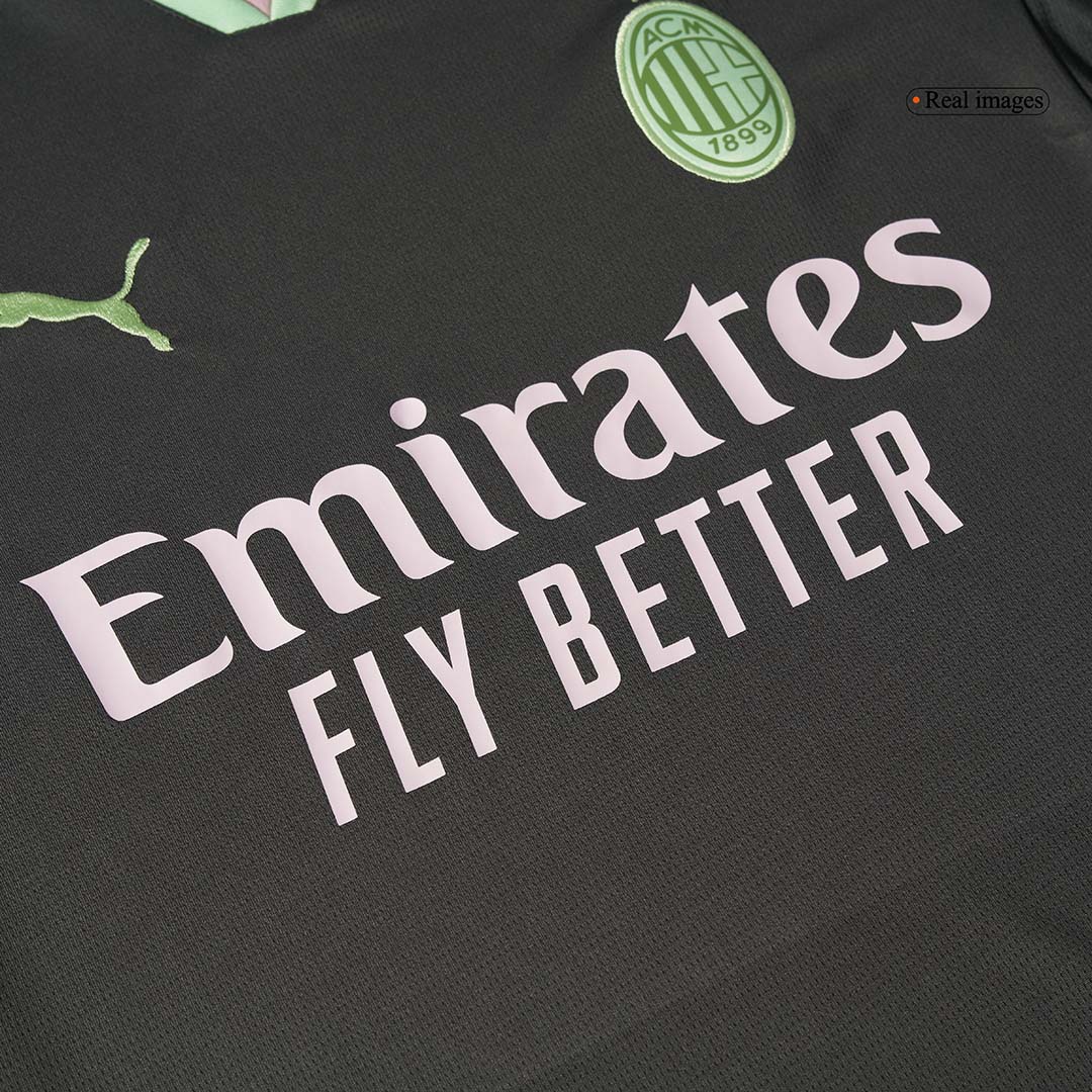 AC Milan PULISIC #11 Third Away Soccer Jersey 2024/25