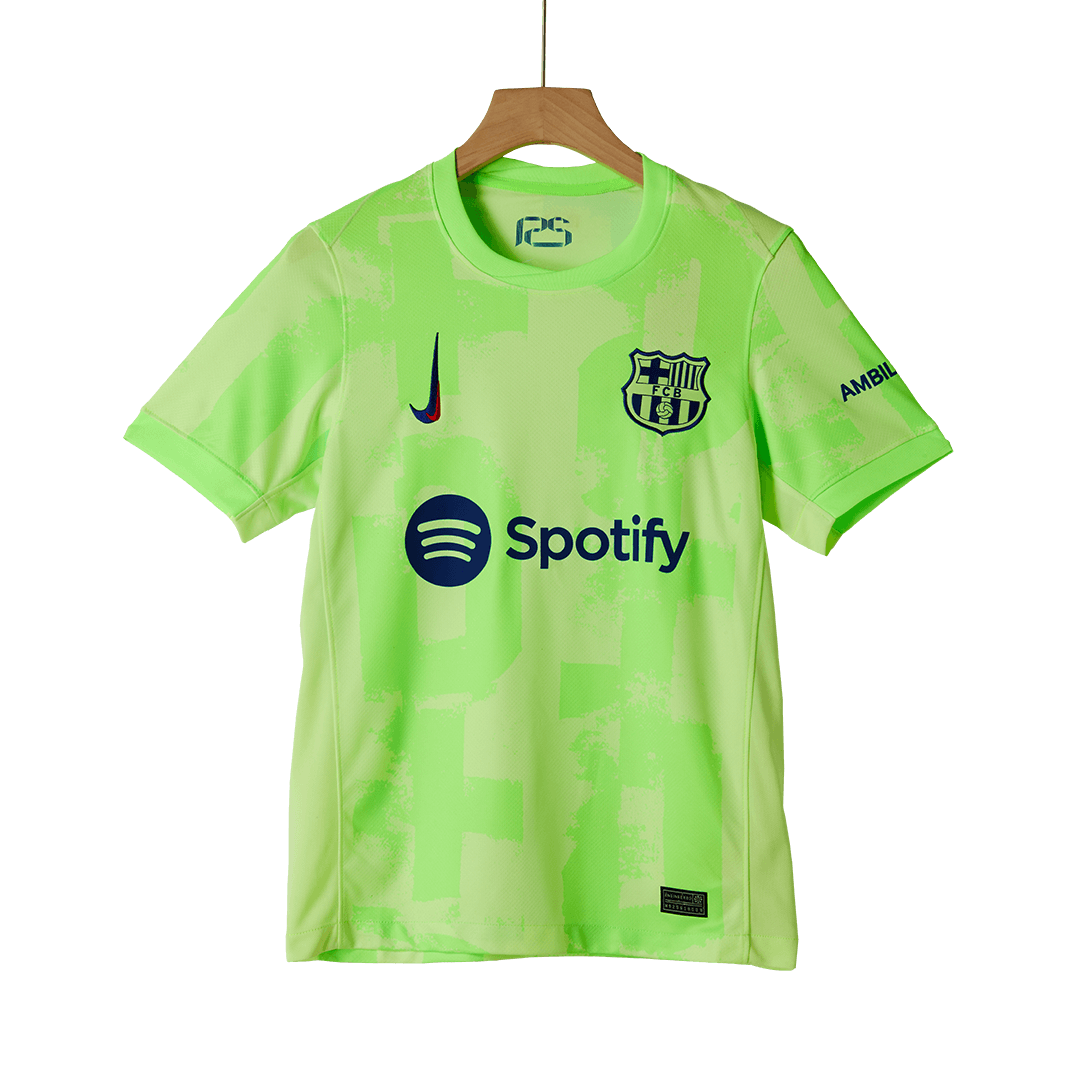 Barcelona Third Away Soccer Jersey Kit 2024/25 (Jersey+Shorts)