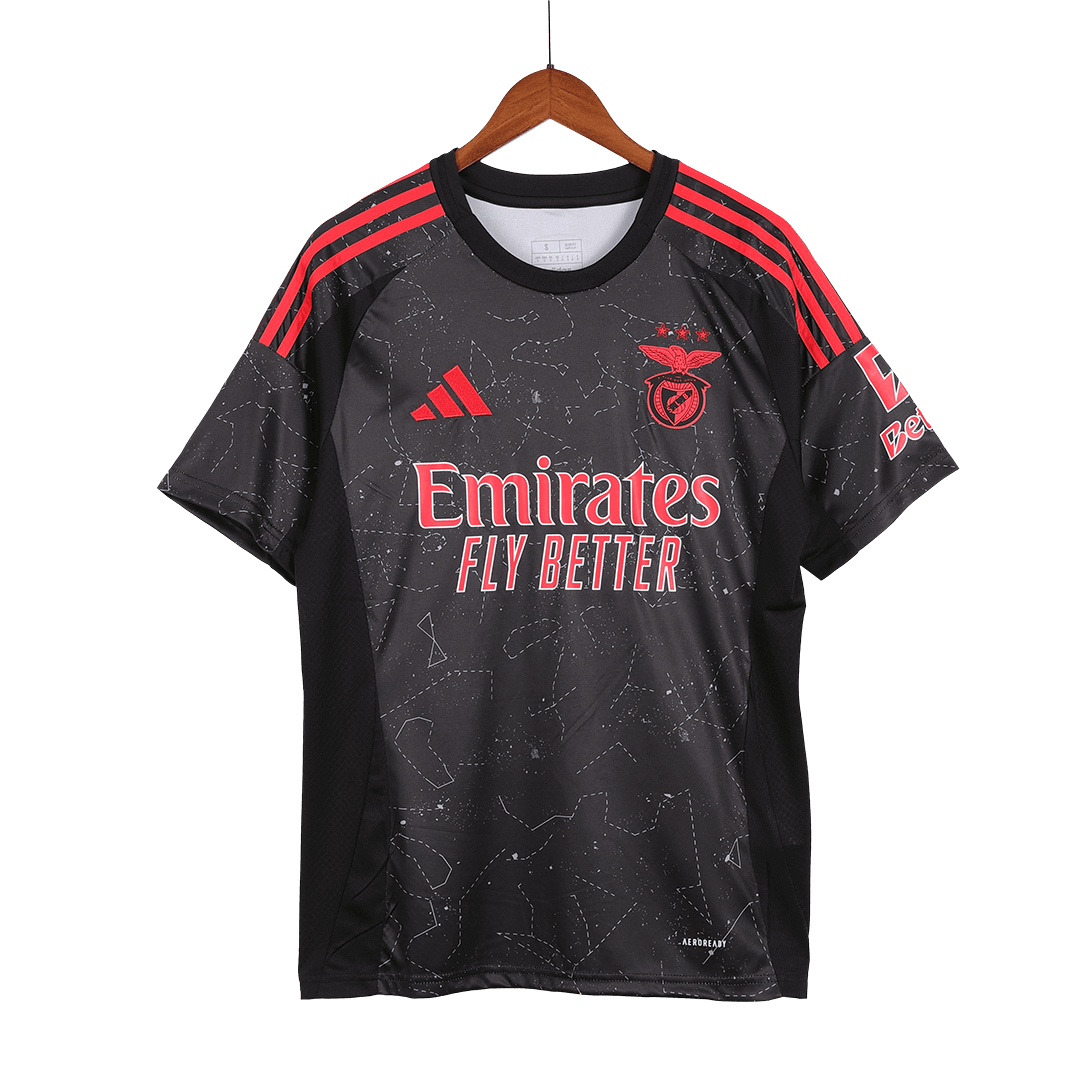 Maillot de football personnalisé Benfica Extérieur 2024/25