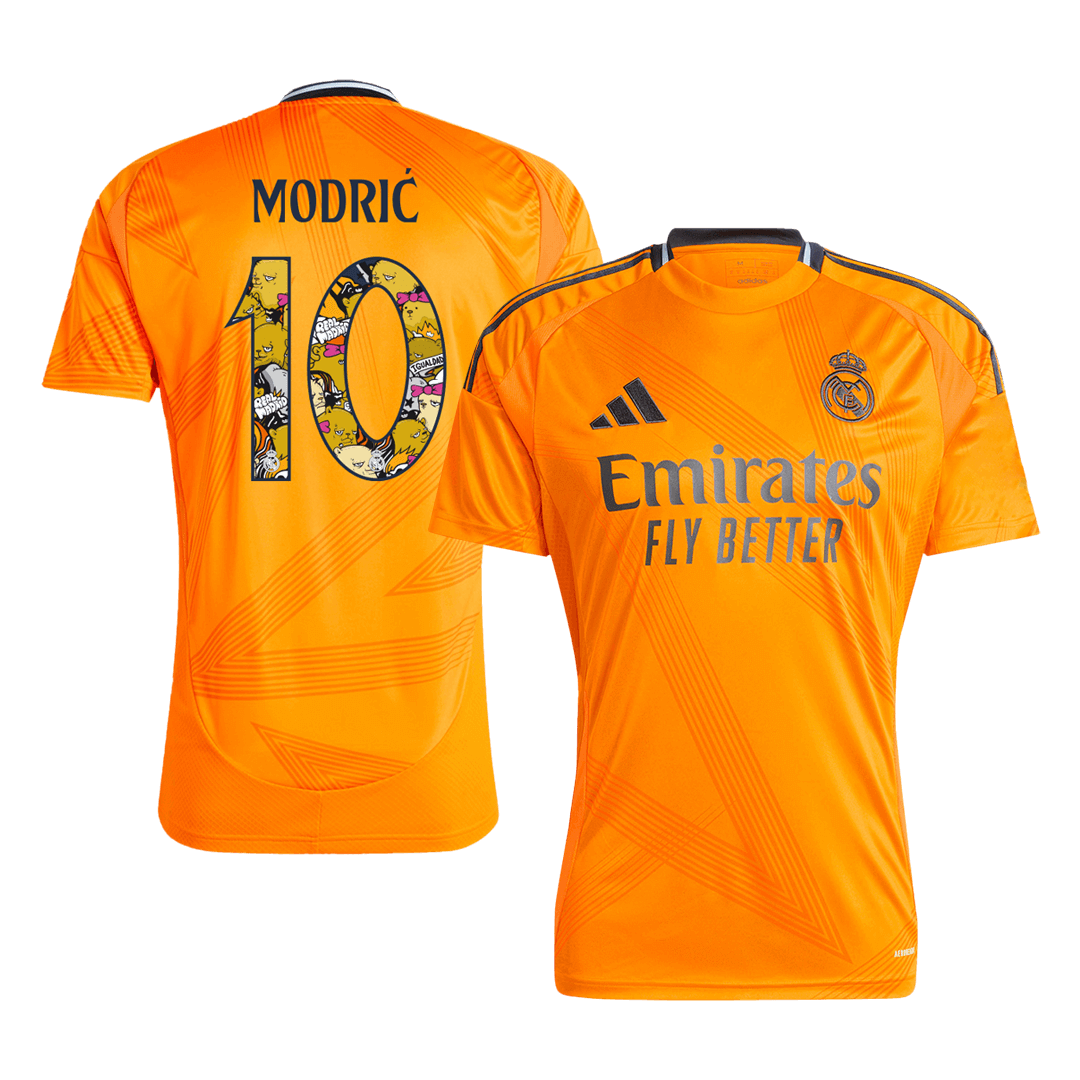 Real Madrid MODRIĆ #10 Away Jersey - Bear Champ Font