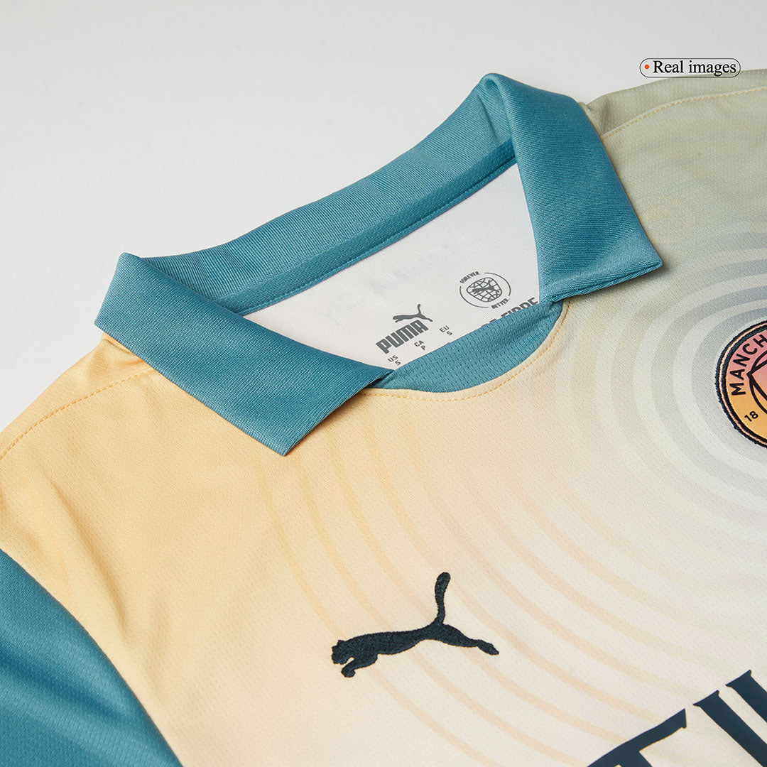 Manchester City HAALAND #9 Fourth Away Soccer Jersey 2024/25 - Definitely City