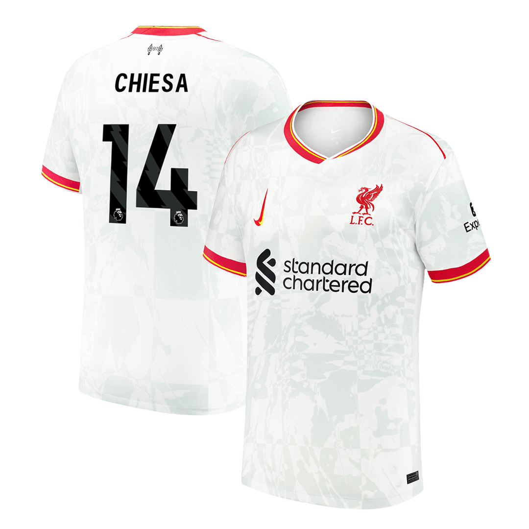 Liverpool CHIESA #14 Third Away Soccer Jersey 2024/25