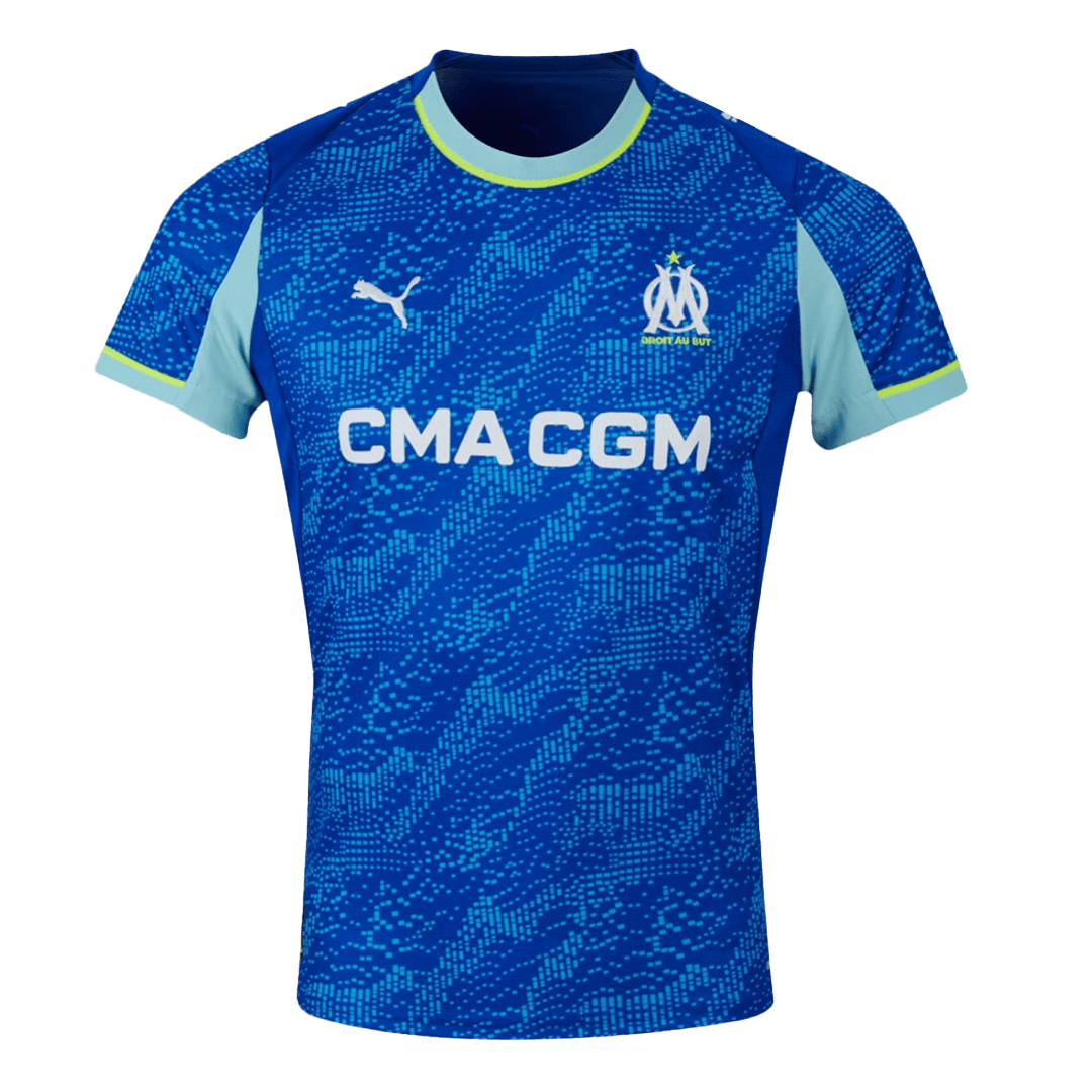 Marseille Third Away Soccer Jersey 25/26 Blue