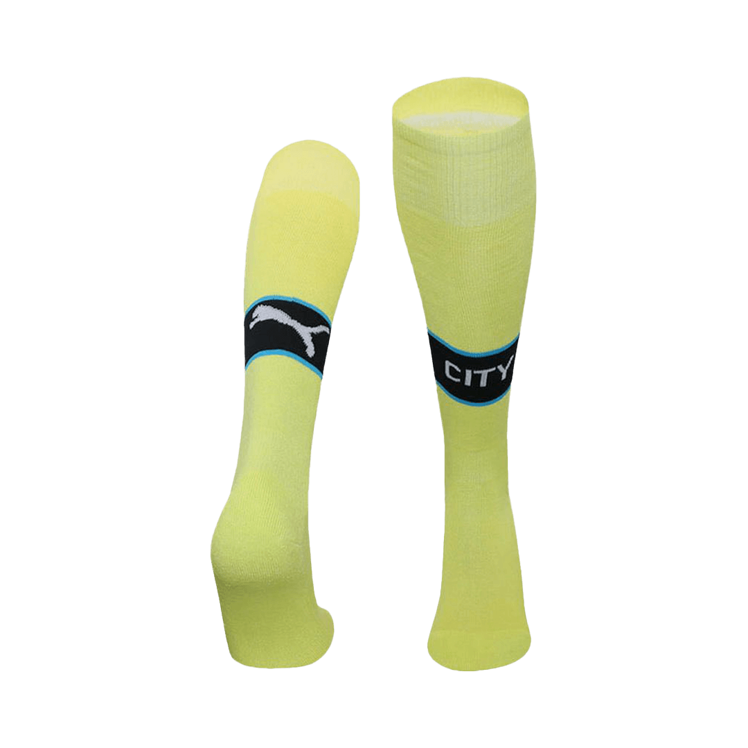 Chaussettes de football Manchester City Extérieur 2024/25 Enfant