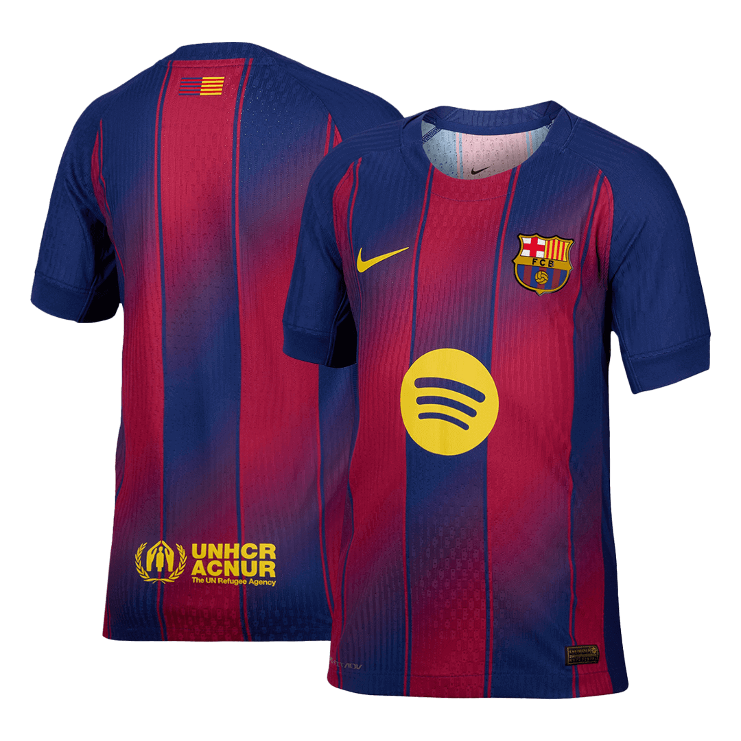 Authentic Barcelona Home Soccer Jersey 2025/26 Red&Blue