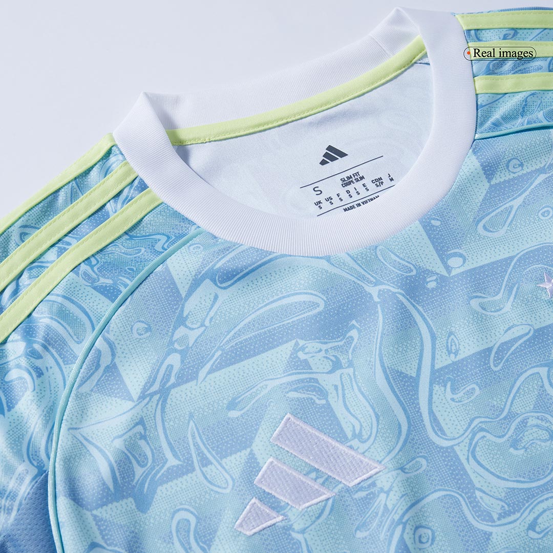 KALULU #15 Juventus Away Soccer Jersey 2025/26 Blue