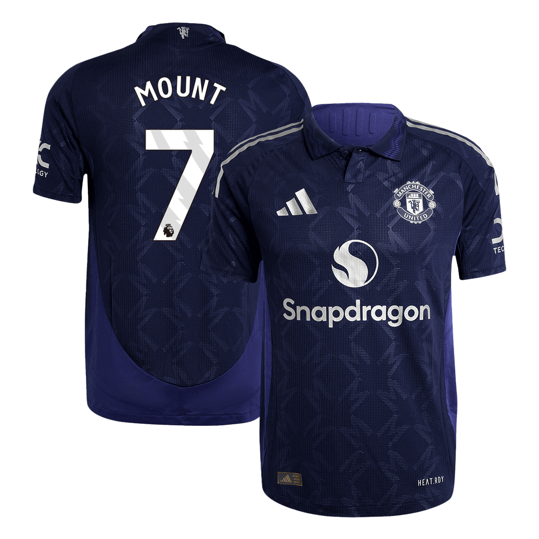Manchester United MOUNT #7 Away Soccer Jersey Authentic 2024/25