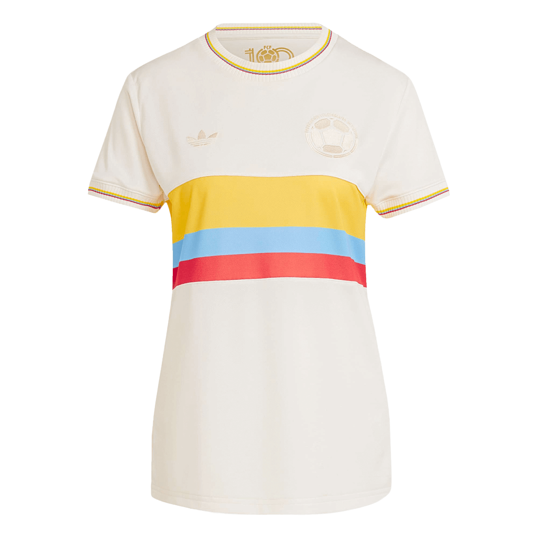 Maillot de football féminin de la Colombie 2024 - 100e anniversaire