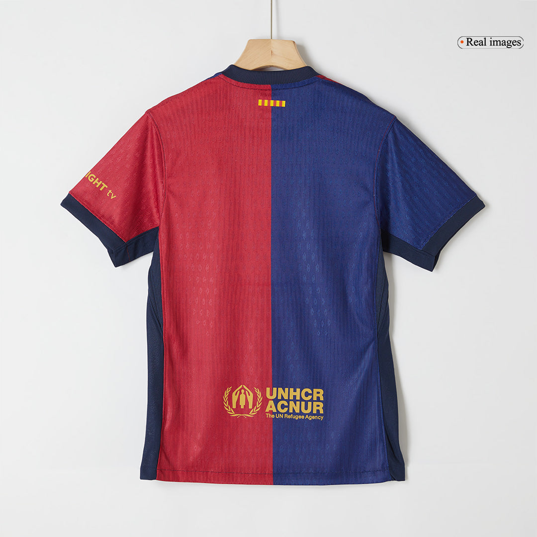 Barcelona Home Soccer Jersey Authentic 2024/25 - COLDPLAY