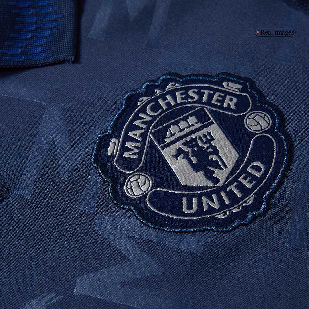 Manchester United Langarm-Auswärts-Fußballtrikot 2024/25