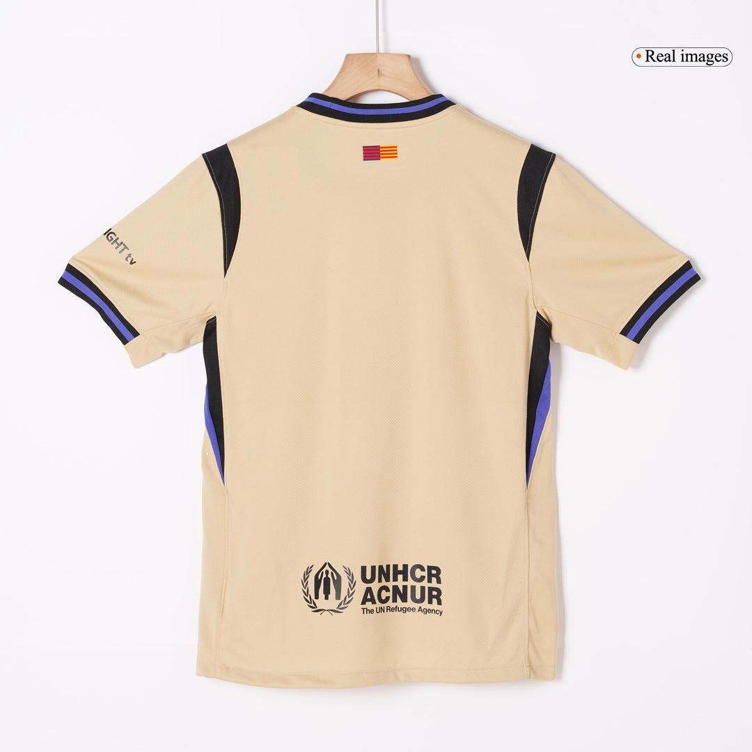 ROONY  #19 Barcelona Away Soccer Jersey 2025/26 Yellow - UCL