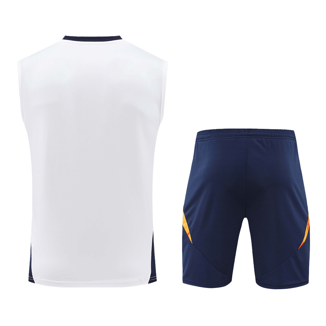 Real Madrid Pre-Match Fußballtrikot-Set 2024/25 (Trikot + Shorts)