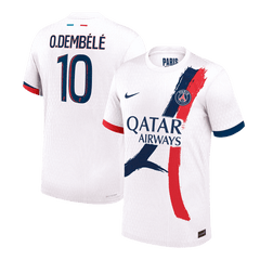 PSG O.DEMBÉLÉ #10 Away Soccer Jersey Authentic 2024/25