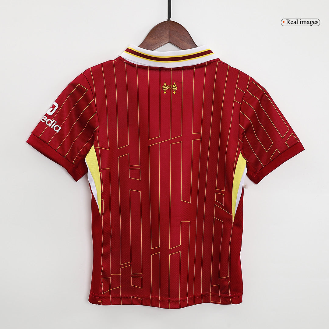 Maillot domicile Liverpool 2024/25 pour enfant (maillot + short)