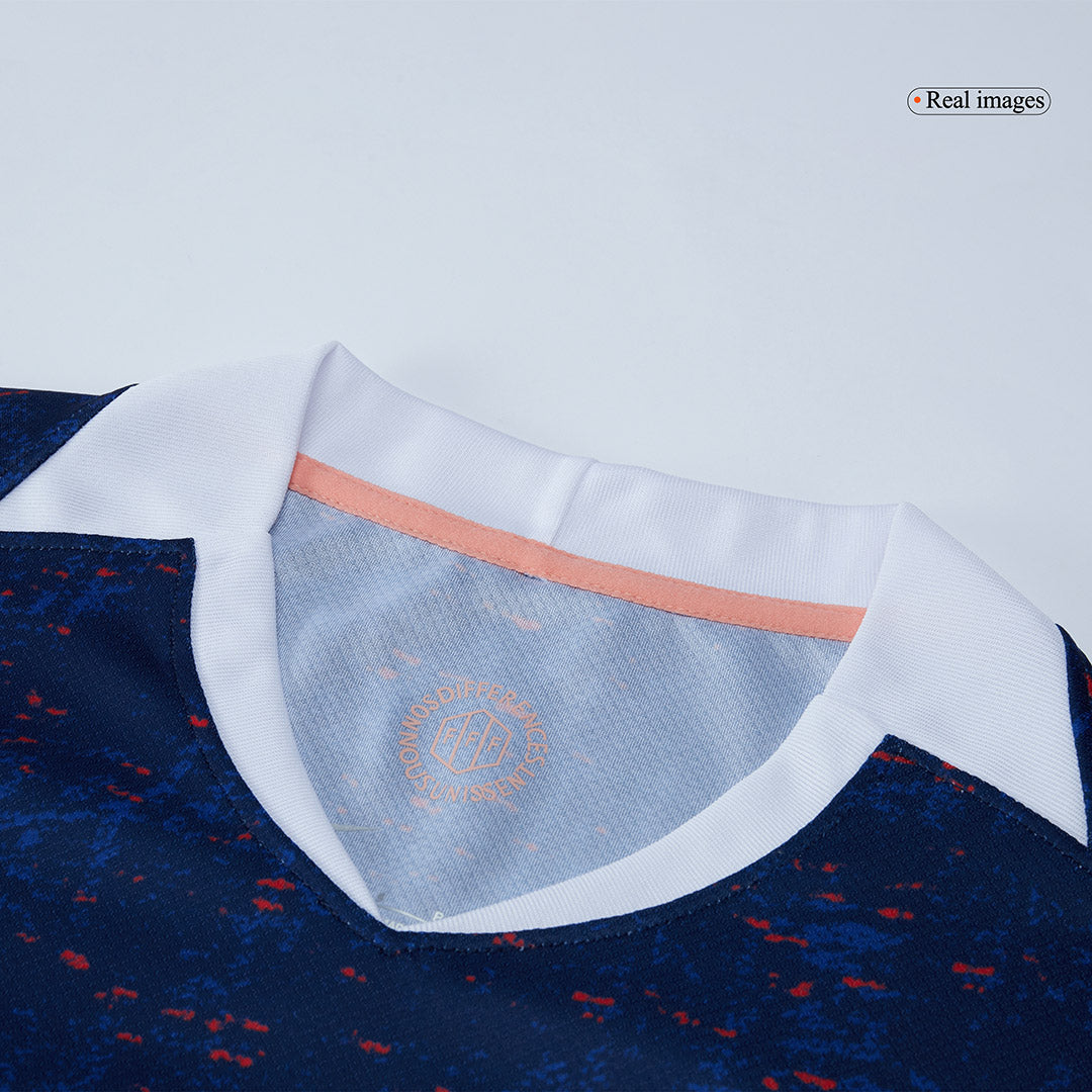 Maillot de football domicile France 2025 bleu homme - Euro féminin