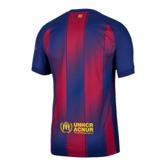 Authentic Barcelona X Ed Sheeran Home Soccer Jersey 25/26 Red&Blue