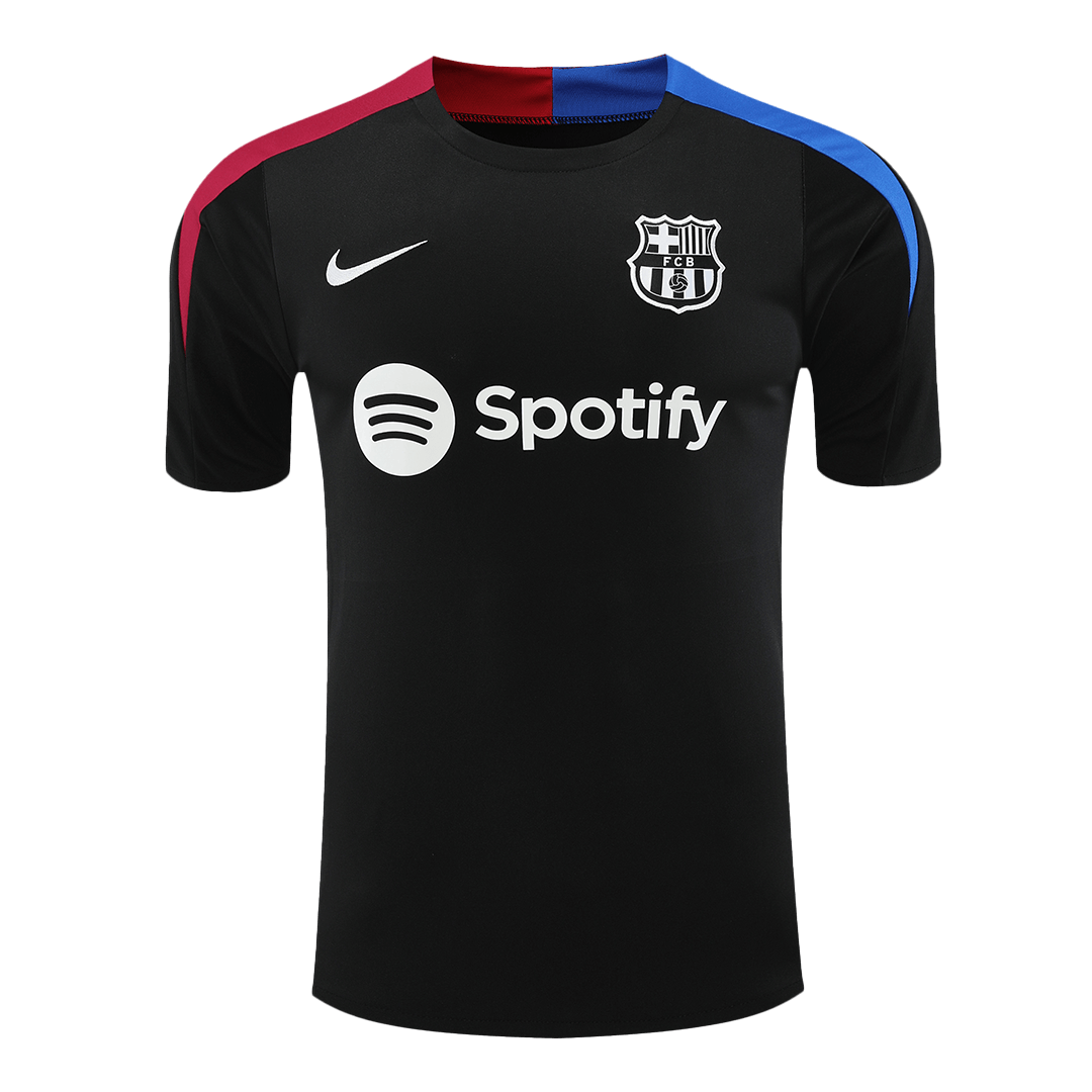 Barcelona Pre-Match Training Soccer Jersey 2024/25 - Black