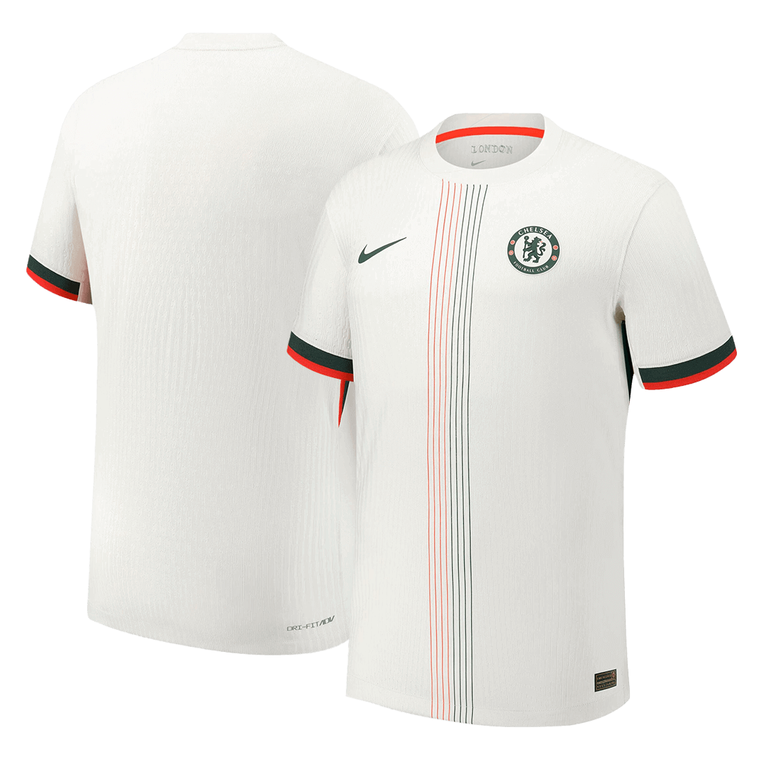 Authentic Chelsea Away Soccer Jersey 2025/26 White