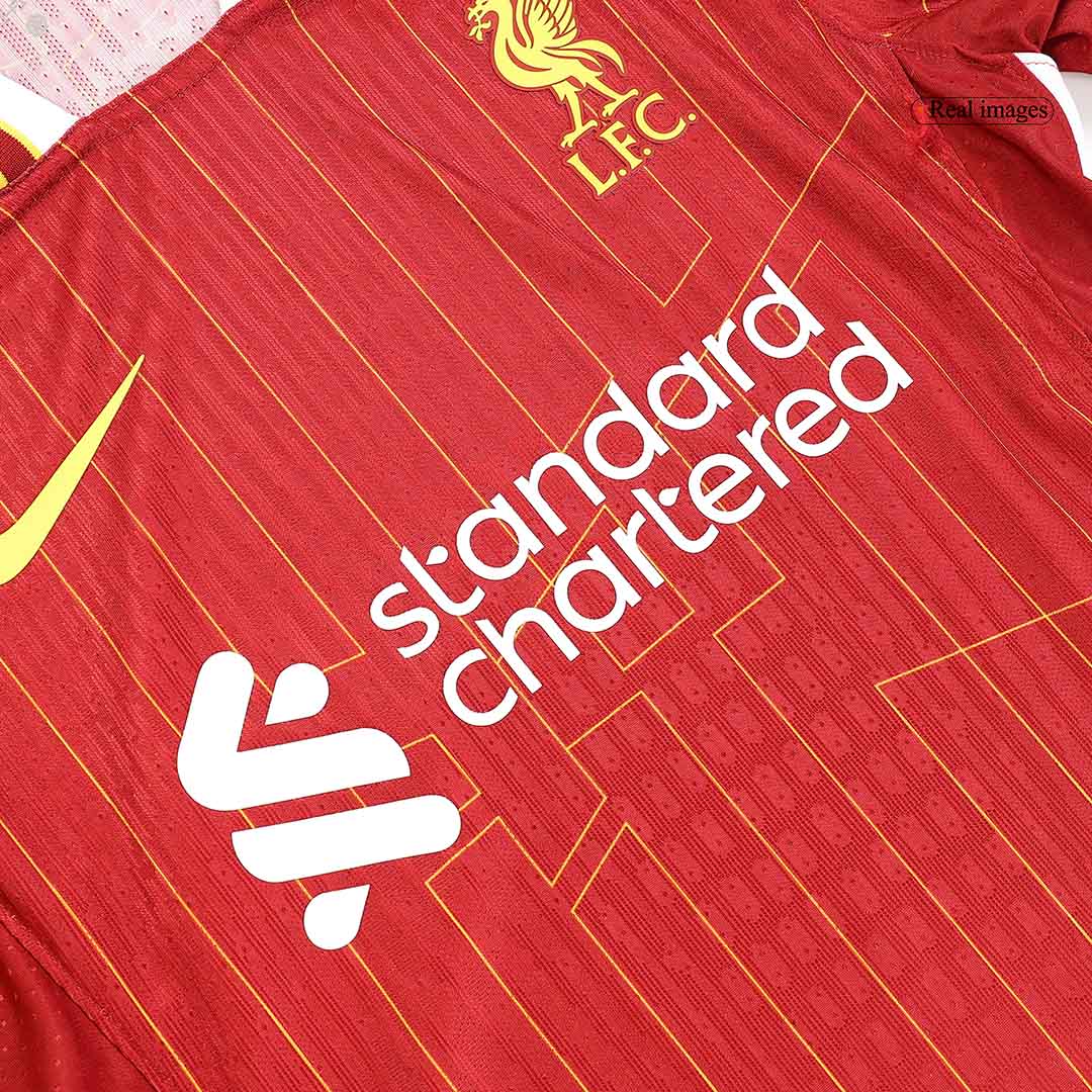 Liverpool M.SALAH #11 Home Soccer Jersey Authentic 2024/25