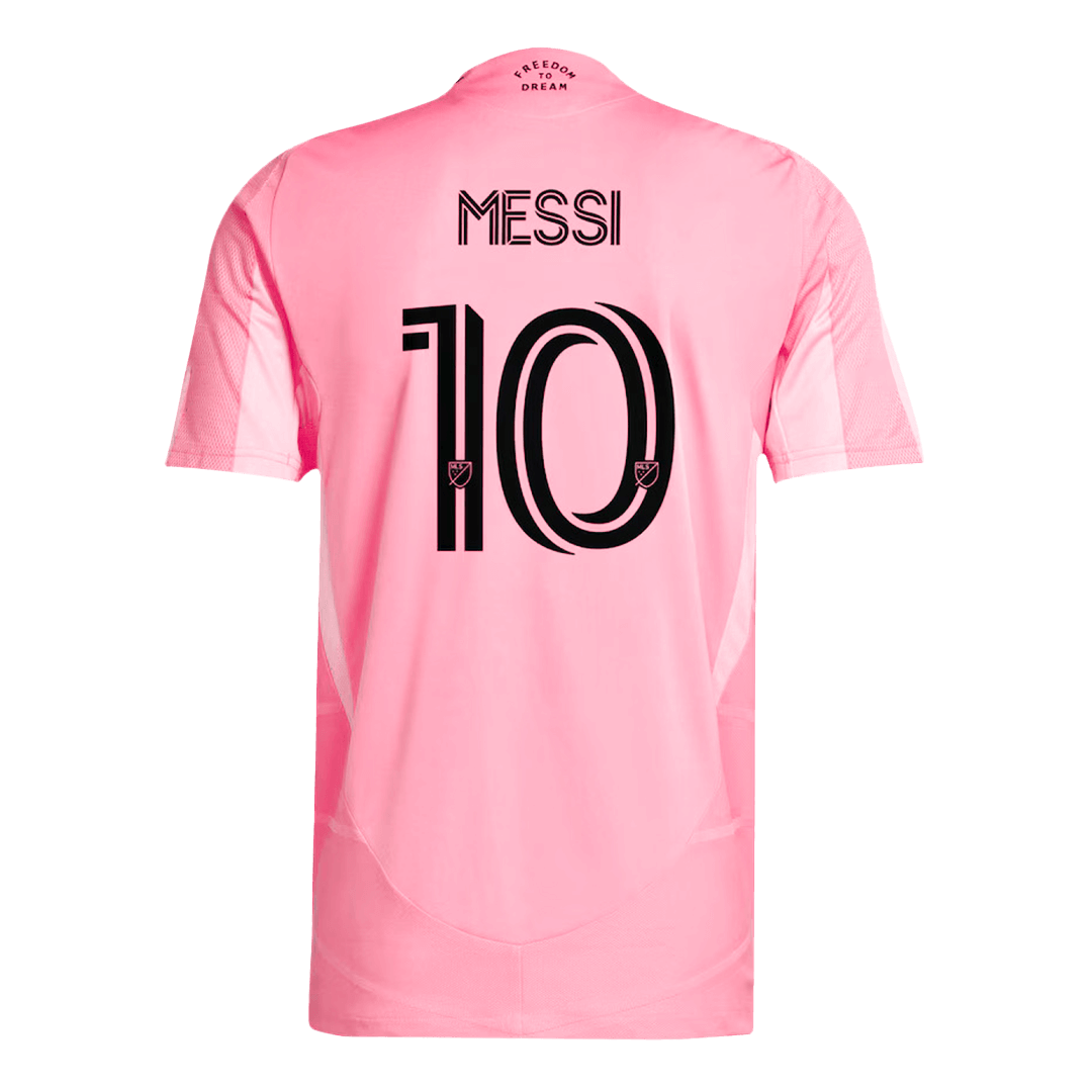 Maillot de football Inter Miami CF Messi #10 domicile authentique 2025
