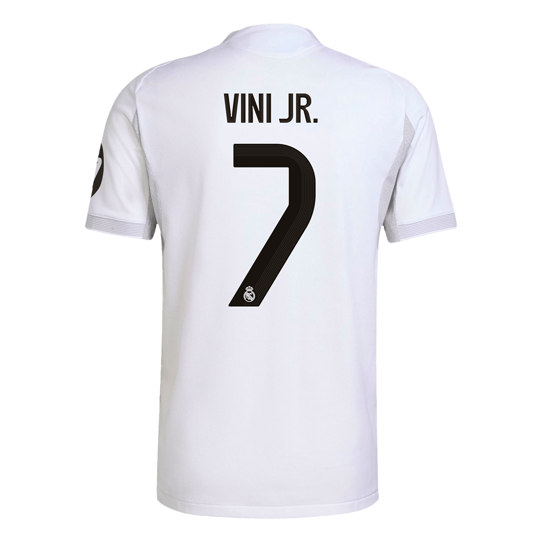 Maillot de football domicile authentique Real Madrid VINI JR. #7 2025/26