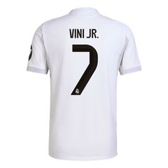 Maillot de football domicile authentique Real Madrid VINI JR. #7 2025/26