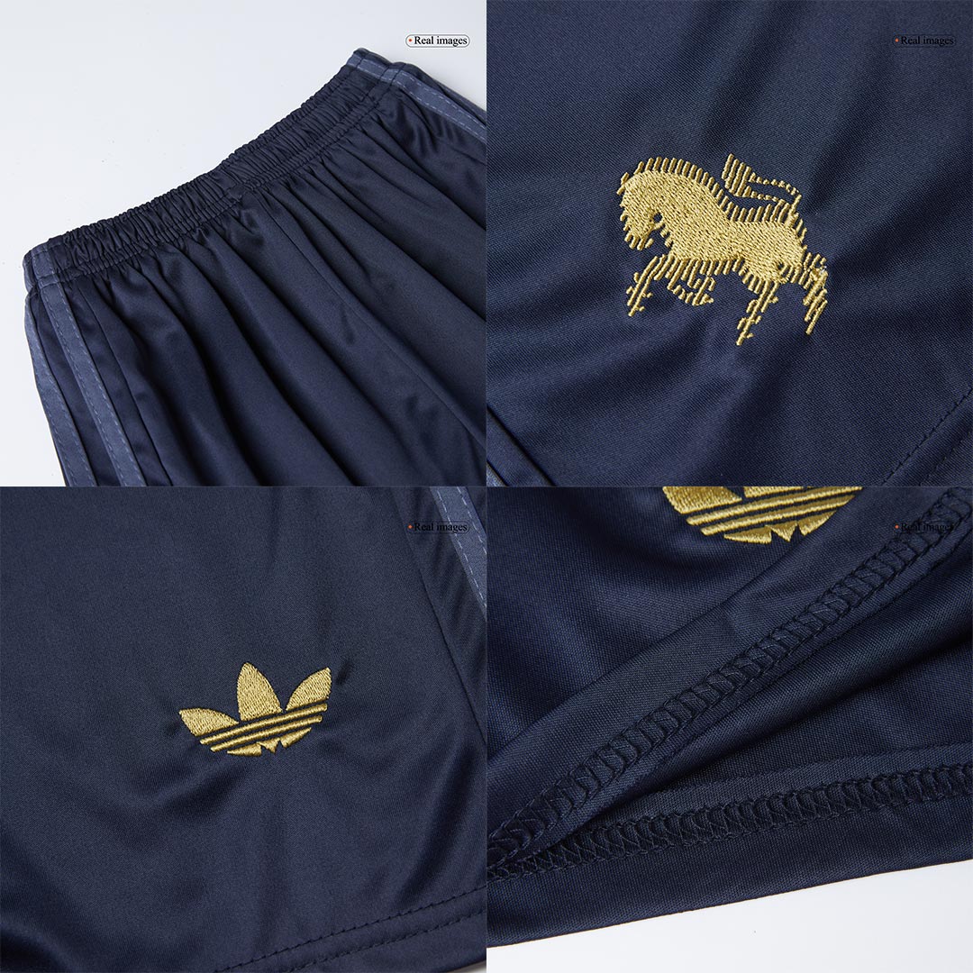 Juventus Auswärts-Fußballtrikot-Set 2024/25 für Kinder (Trikot + Shorts + Socken)