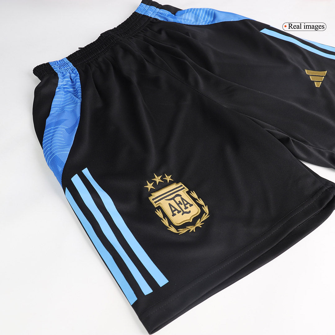 Argentinien Pre-Match Trainings-Fußballshorts 2024
