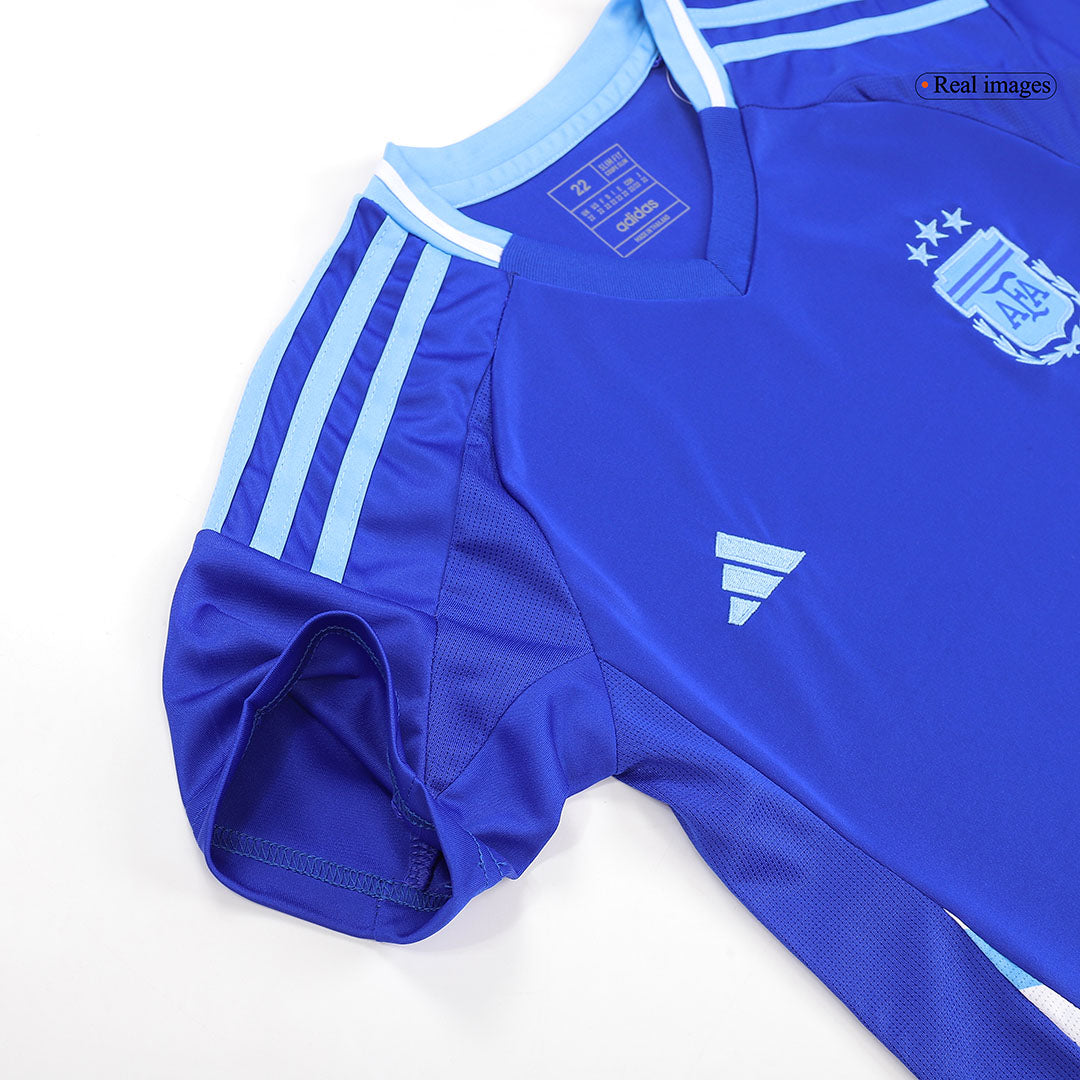 Maillot extérieur Argentine 2024 pour enfant (maillot, short, chaussettes)