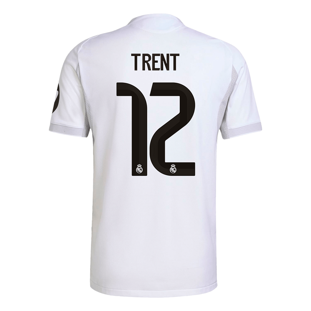 TRENT #12 Authentic Real Madrid Home Soccer Jersey 2025/26 White