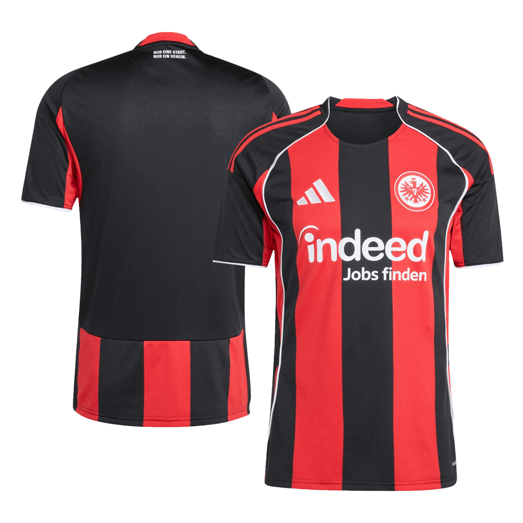 Eintracht Frankfurt Home Soccer Jersey 25/26 Red&Black