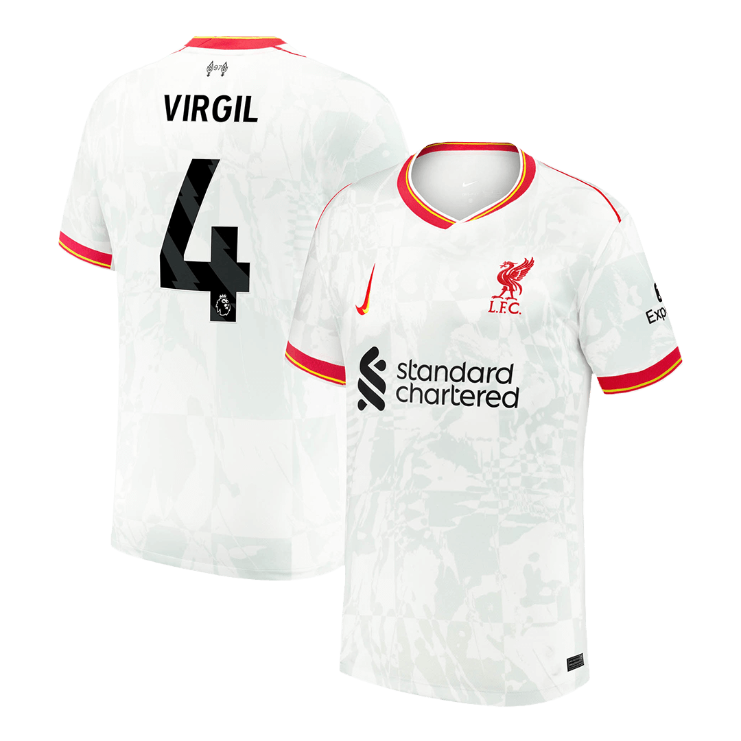 Liverpool VIRGIL #4 Third Away Soccer Jersey 2024/25