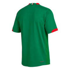 Men Retro Fan Version Mexico Home Soccer Jersey World Cup 2006 Green