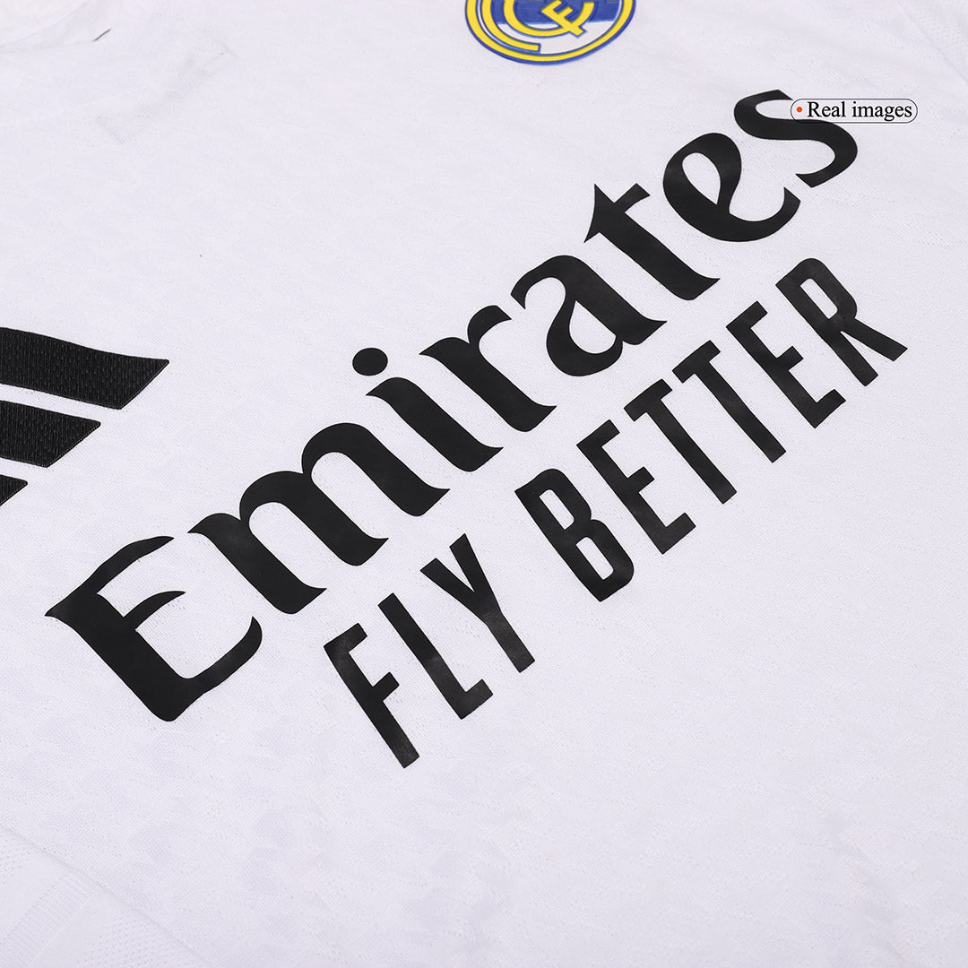 Maillot domicile manches longues authentique du Real Madrid 2024/25