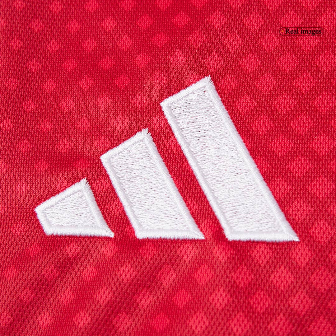 Ajax Home Soccer Jersey 2025/26 Red&White
