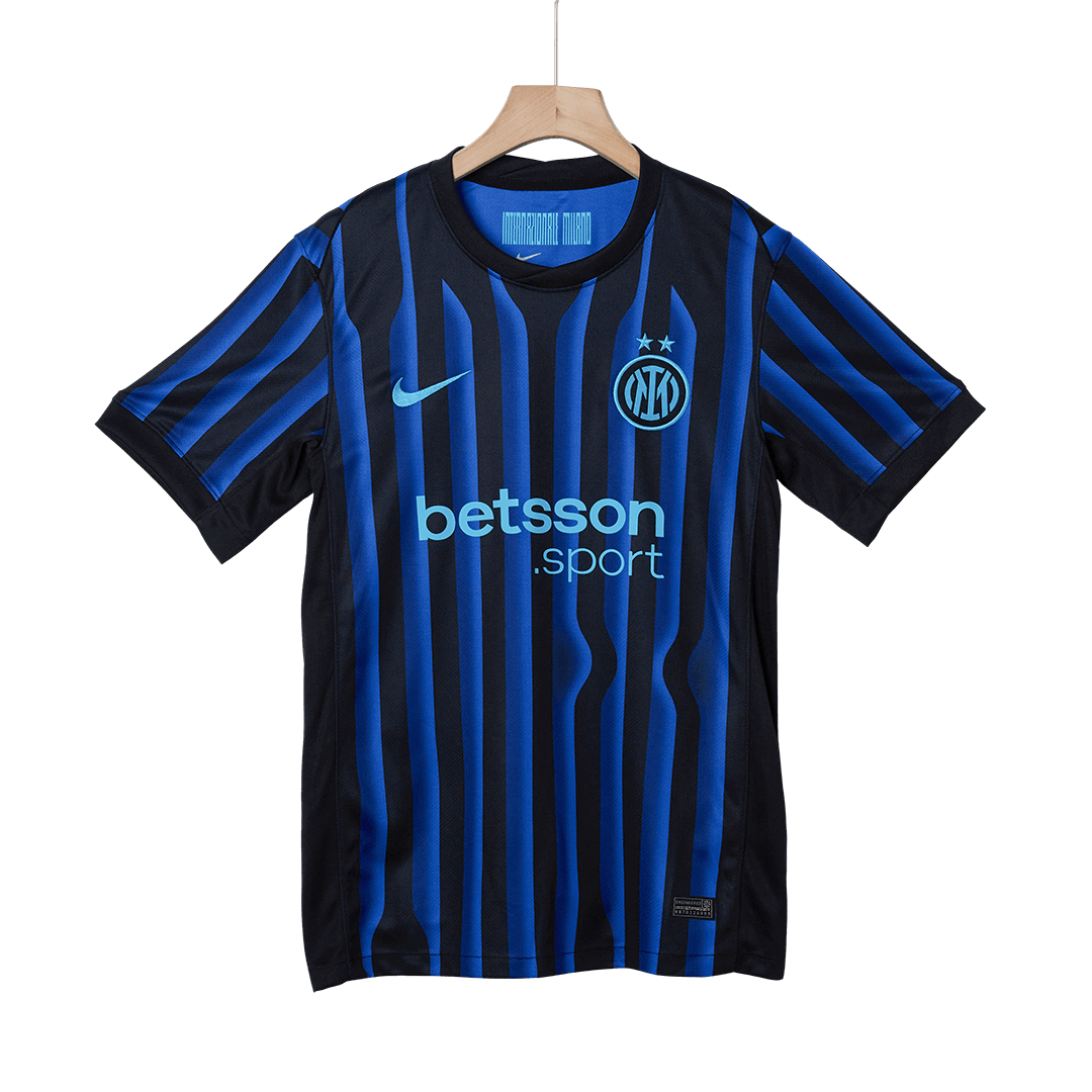Maillot de football Inter Milan Domicile 2025/26 Bleu et Noir