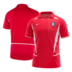 Retro 2002 South Korea Home Soccer Jersey Red