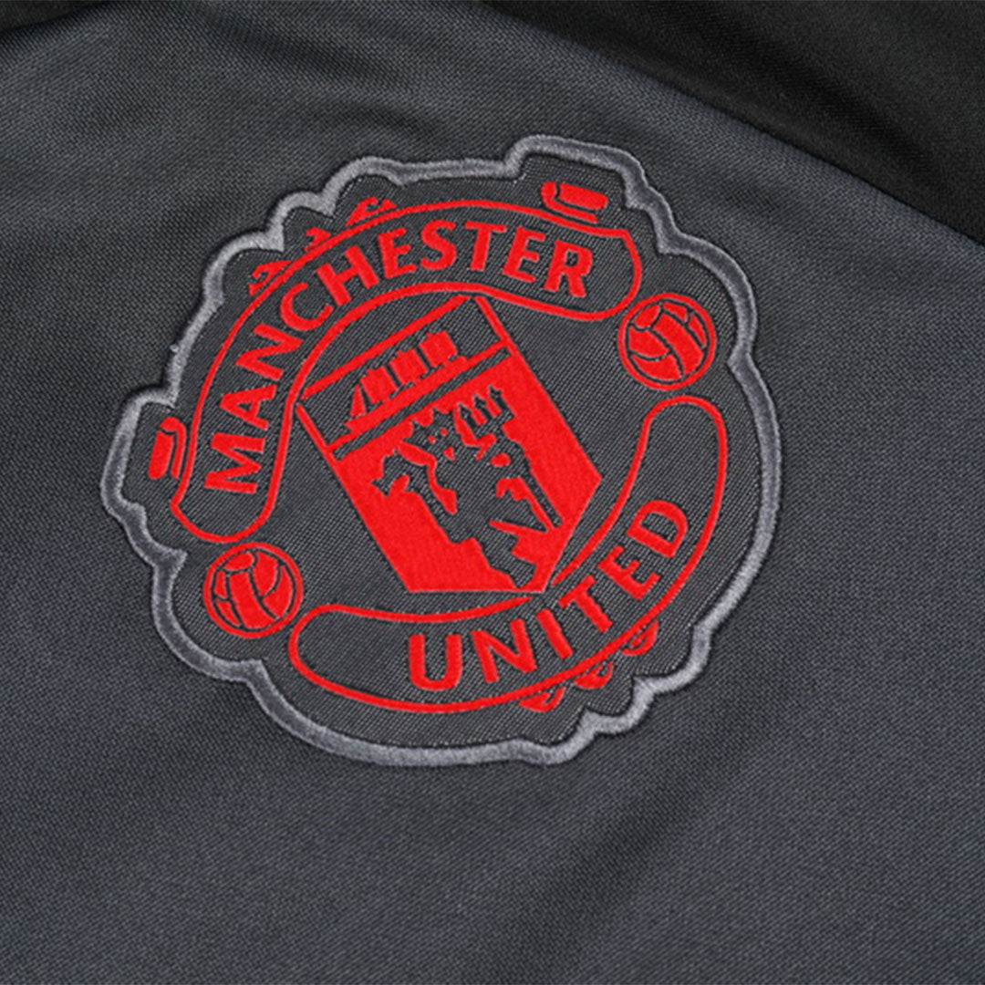 Ensemble sweat-shirt Manchester United 2024/25 - Gris (haut et pantalon)