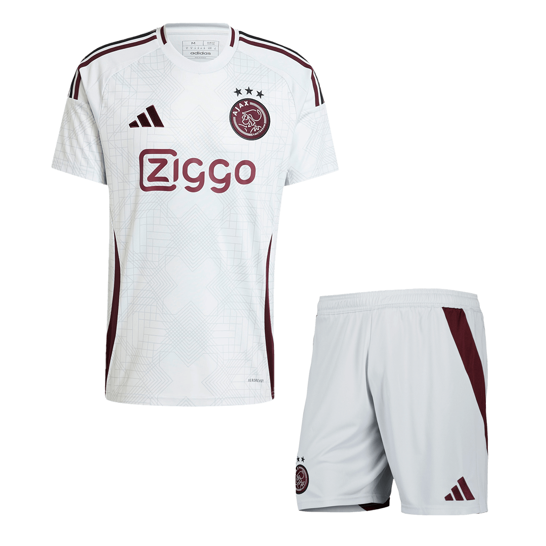 Ajax Third Away Soccer Jersey Kit 2024/25 (Jersey+Shorts)
