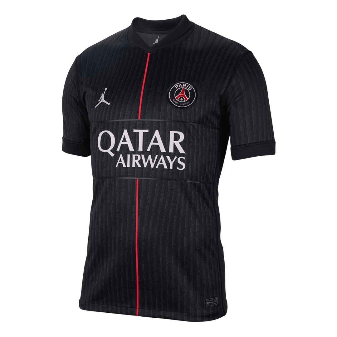 PSG Fourth Soccer Jersey 25/26 Black