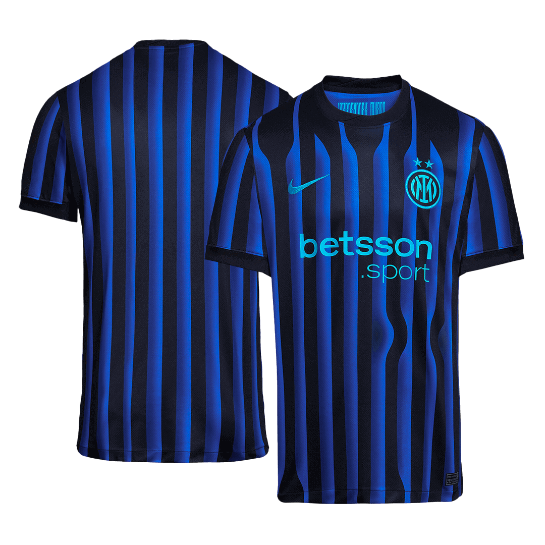 Maillot de football Inter Milan Domicile 2025/26 Bleu et Noir